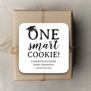 2024年頭が切れる卒業のCookieクラス1つ スクエアシール
