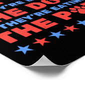 2024年食べの犬と猫の選挙 ポスター (角)