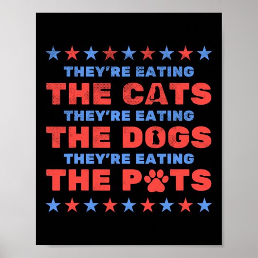 2024年食べの犬と猫の選挙 ポスター (正面)