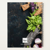 2024年食料品野菜ショッピング食 プランナー手帳 (裏面)