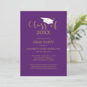 2024年高校のパーティの招待状 案内状 (スタンド正面)