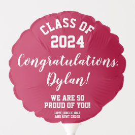 2024年高校卒業のミニマル級 バルーン