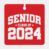 2024年高校卒業年後期課程 メタルオーナメント (裏面)