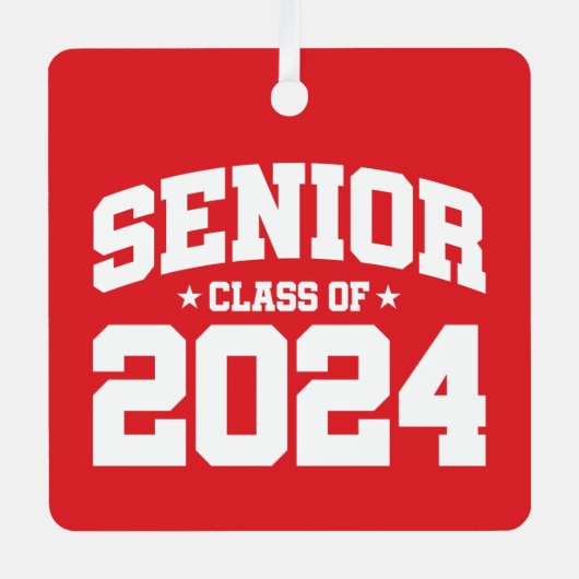 2024年高校卒業年後期課程 メタルオーナメント (正面)