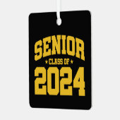 2024年高校卒業年後期課程 メタルオーナメント (正面左)