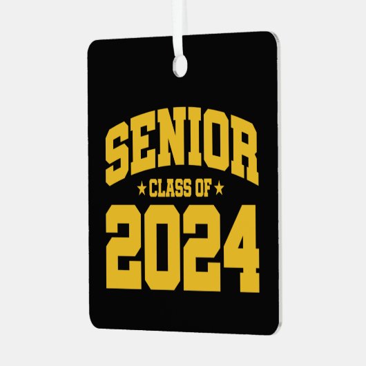 2024年高校卒業年後期課程 メタルオーナメント (正面左)