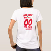 2024年高校同窓会 誕生日 バケーション Tシャツ (裏面)