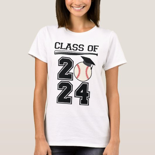 2024年高校野球選手卒業 Tシャツ (正面)