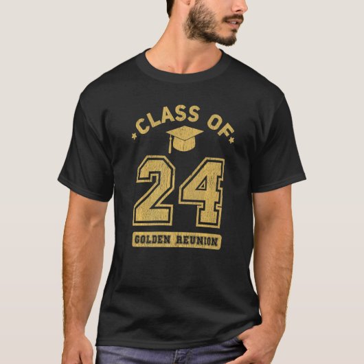 2024年高等学校卒業式レユニオのクラス Tシャツ (正面)