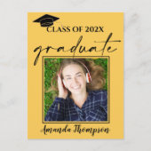 2024年黄色い写真研究者発表のクラス ポストカード (正面)