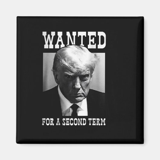 2024年2期指名手配（バック） マグネット (正面)