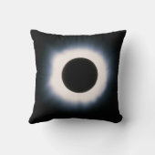 2024年4月黒白太陽の皆既日食 クッション (裏面)