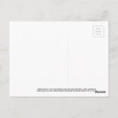 2024年4月黒白太陽の皆既日食 ポストカード (裏面)