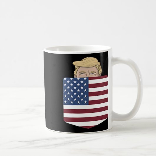 2024年4月4日のアメリカ選挙戦で コーヒーマグカップ (右)