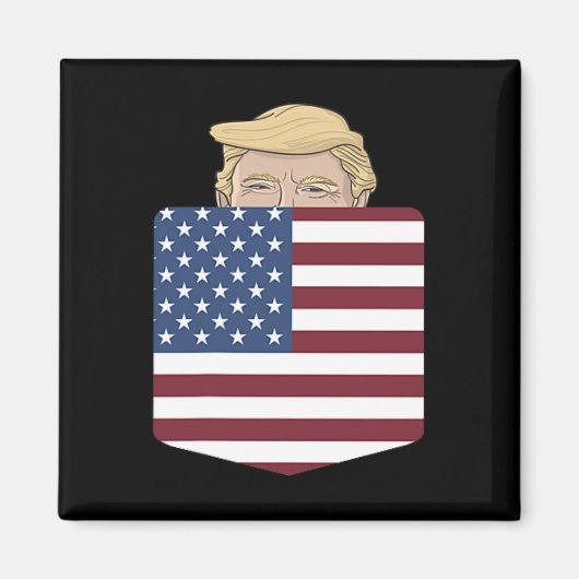 2024年4月4日のアメリカ選挙戦で マグネット (正面)