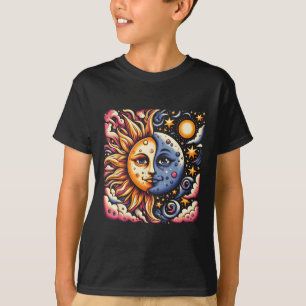 2024年4月8日太陽の皆既食 Tシャツ