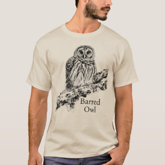 2024年4月 – フクロウ氏 – グレー Tシャツ