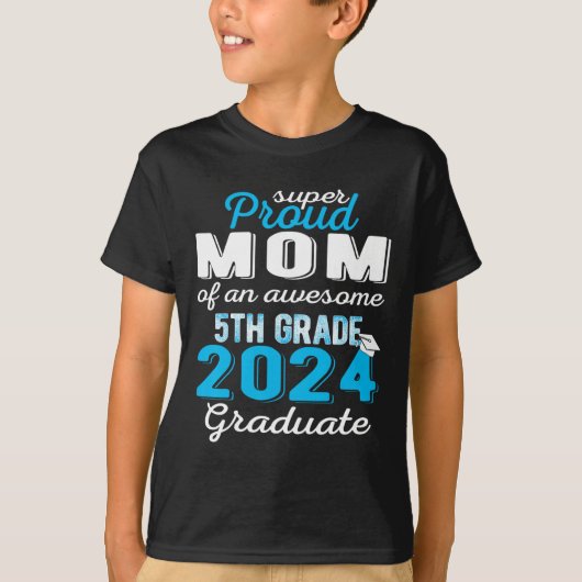 2024年5年生の母の小学校 Tシャツ (正面)