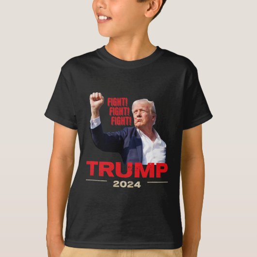 2024年7月13日のトランプの決闘 Tシャツ (正面)