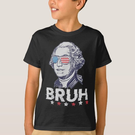 2024年7月4日ジョージ・ワシントンブラ。1 Tシャツ (正面)