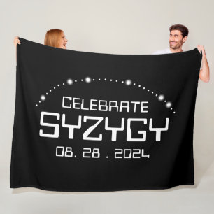 2024年8月28日のシズィギを祝おう フリースブランケット