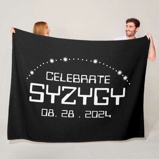 2024年8月28日のシズィギを祝おう フリースブランケット (インサイチュ)