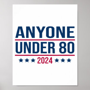 2024年80歳以おもしろい下の総選挙投票 ポスター