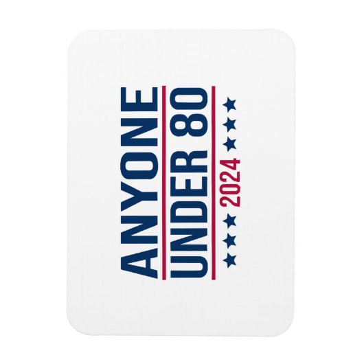 2024年80歳以おもしろい下の総選挙投票 マグネット (縦)