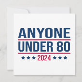 2024年80歳以おもしろい下の総選挙投票 招待状 (裏面)