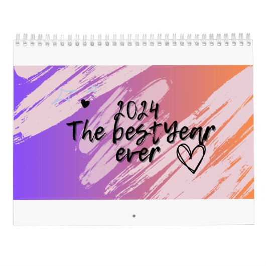 2024年 カレンダー (裏面)