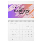 2024年 カレンダー (1月 2027)