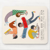 2024年​児童書週間 マウスパッド (正面)