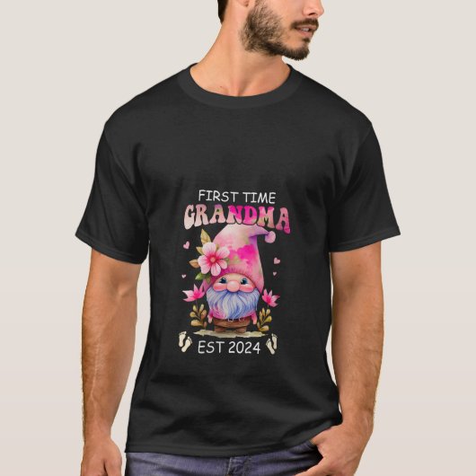 2024年 初めての祖母になるお知らせ Tシャツ (正面)