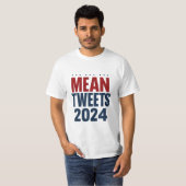 2024年 悪口ツイート 面白い選挙 トランプ Tシャツ (正面フル)