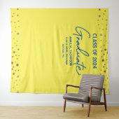 2024年 黄青クラス 卒業証書授与式 背景 タペストリー (インサイチュ(横))