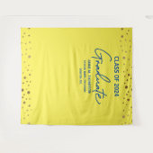 2024年 黄青クラス 卒業証書授与式 背景 タペストリー (正面(横))