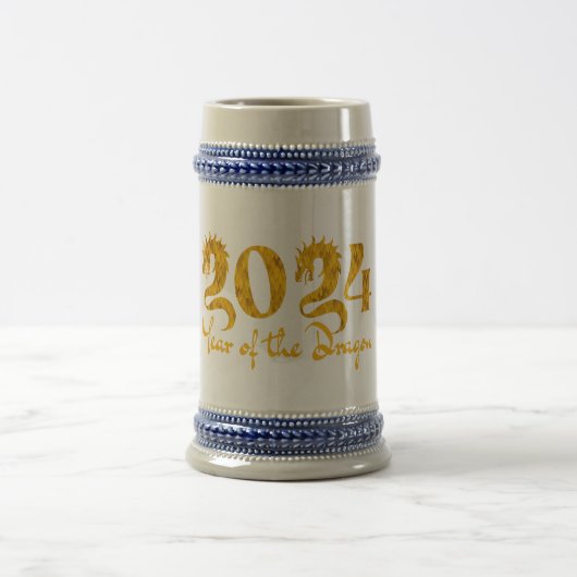 2024年 龍 金 ビールジョッキ (中央)