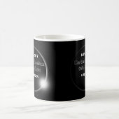 2024年&2017年日食ダブルデートデザイン コーヒーマグカップ (中央)
