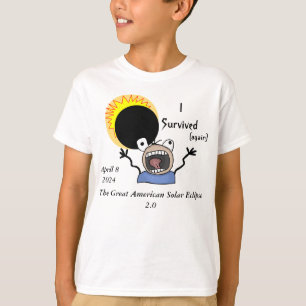 2024年Eclipse Survival 太陽の Edition Tシャツ