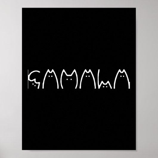 2024年Elec社長のCat Comma La Kamala Harris ポスター (正面)