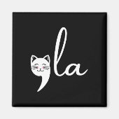 2024年Elec社長のCat Comma La Kamala Harris マグネット (正面)