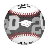 2024年GRADアスリート写真卒業記念 野球ボール (正面)