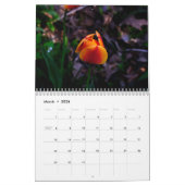 2024年Lin's Garden Calendarより カレンダー (3月 2026)