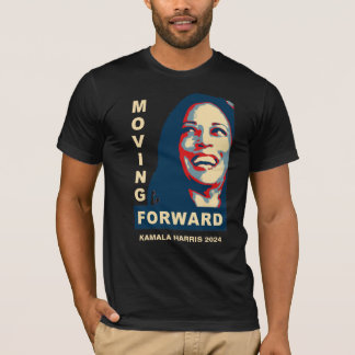 2024年MOVING FORWARD Kamala Harris for President Tシャツ