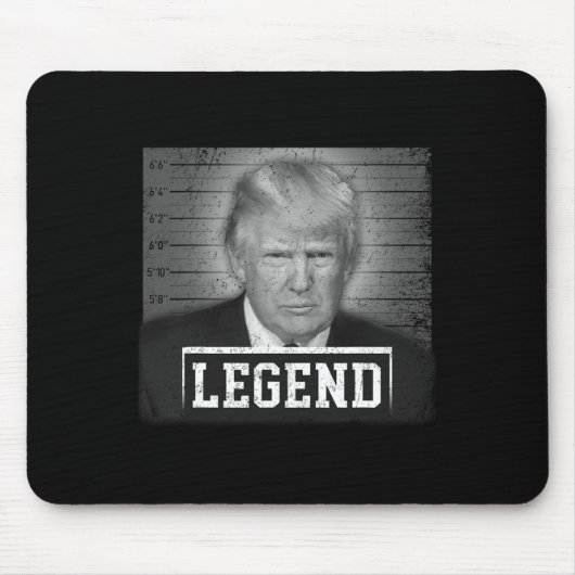 2024年Mugshot President Legend 救 Americaヴィンテージ マウスパッド (正面)