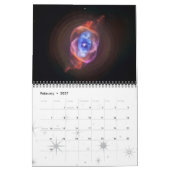 2024年NASA宇宙星雲スターカレンダー カレンダー (2月 2027)