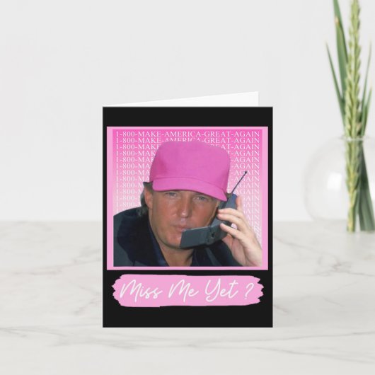 2024年Nope Trump 2024再大統領投票 カード (正面)