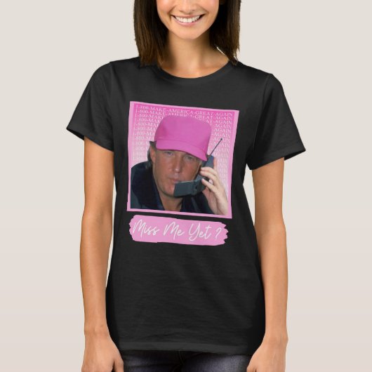 2024年Nope Trump 2024再大統領投票 Tシャツ (正面)