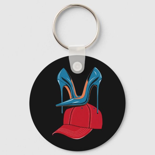 2024年RED MAGAハット選挙の飛躍 キーホルダー (正面)