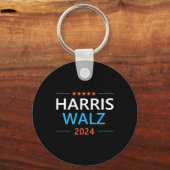 2024年WAlzheimer 2024大統領Patriotic Kamala Wal キーホルダー (正面)